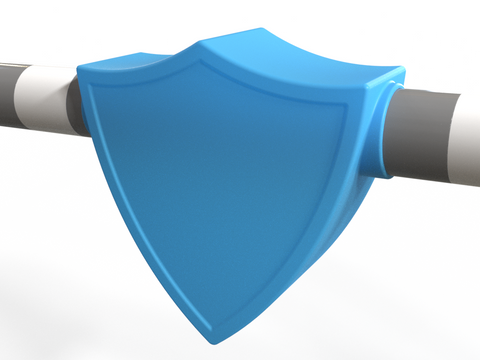Shield PolePendant (All Colours) | Single