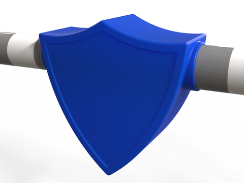 Shield PolePendant (All Colours) | Single