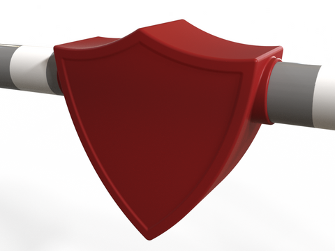 Shield PolePendant (All Colours) | Single
