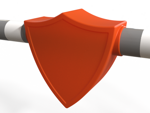 Shield PolePendant (All Colours) | Single