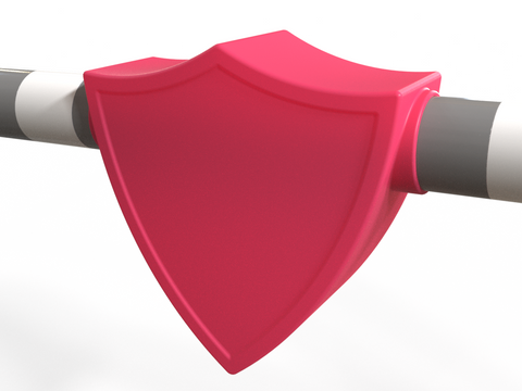 Shield PolePendant (All Colours) | Single