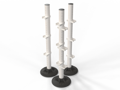 Upright Pole Stand | Trio
