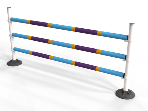 Upright Pole Stand Intro Set | 1 Fence