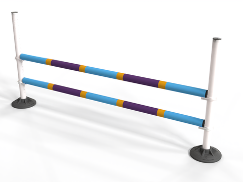 Upright Pole Stand Intro Set | 1 Fence