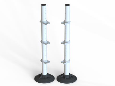 Upright Pole Stand | Pair