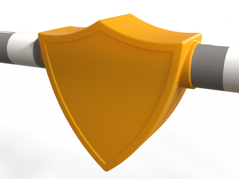Shield PolePendant (All Colours) | Single