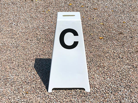 Dressage Tower Marker Printed | 1
