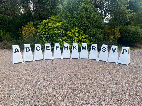 Dressage Tower Markers with Plant Pot Holder | Set of 12