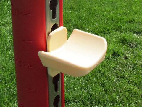 Competition Cup on red upright.