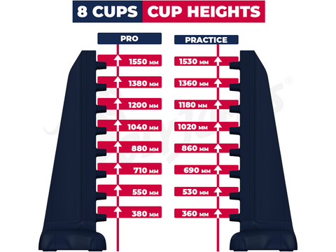 8 Cups (All Colours) | Pair