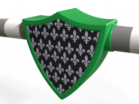 Bio-Green Shield PolePendant | Single