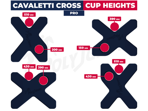Cavaletti Cross (All Colours) | Pair