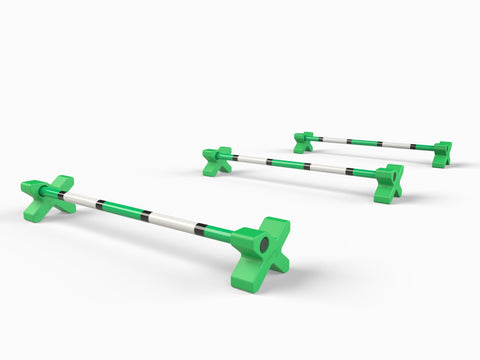 Eco Cavaletti Cross | Triple Jump Set