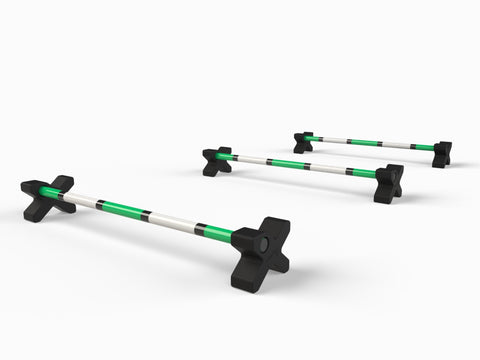 Eco Cavaletti Cross | Triple Jump Set