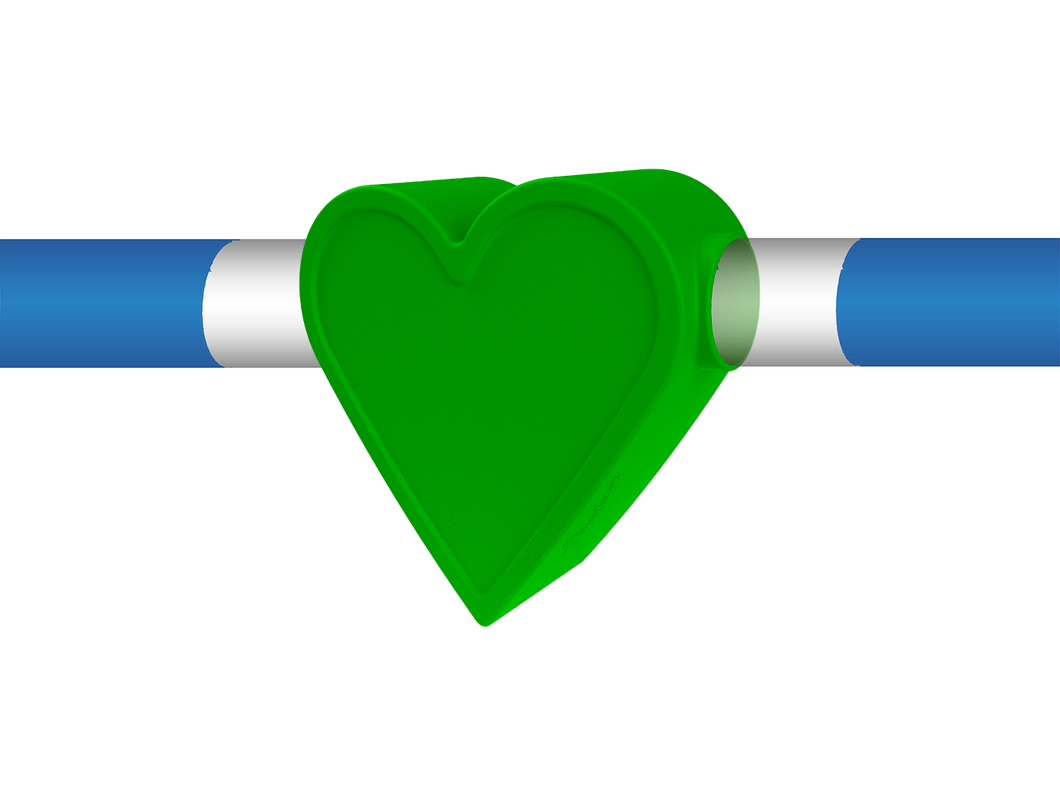 Bio-Green Heart PolePendant | Single