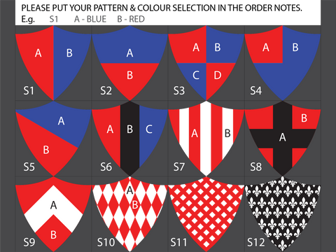 Shield PolePendant (All Colours) | Single