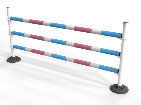 Upright Pole Stand Intro Set | 1 Fence
