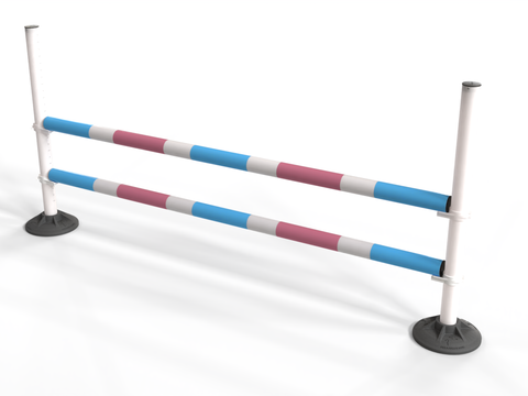 Upright Pole Stand Intro Set | 1 Fence