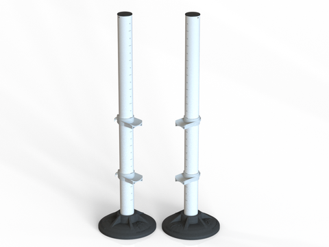 Upright Pole Stand | Pair