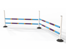 Load image into Gallery viewer, Upright Pole Stand Trio Set | 2 Fence
