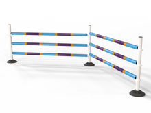 Load image into Gallery viewer, Upright Pole Stand Trio Set | 2 Fence

