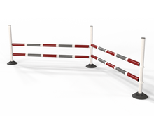 Load image into Gallery viewer, Upright Pole Stand Trio Set | 2 Fence
