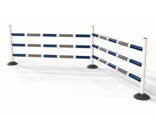 Load image into Gallery viewer, Upright Pole Stand Trio Set | 2 Fence
