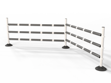 Load image into Gallery viewer, Upright Pole Stand Trio Set | 2 Fence
