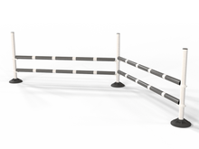 Load image into Gallery viewer, Upright Pole Stand Trio Set | 2 Fence
