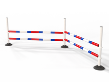Load image into Gallery viewer, Upright Pole Stand Trio Set | 2 Fence
