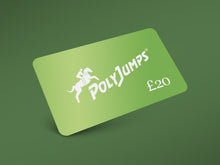 Load image into Gallery viewer, Metallic Green PolyJumps Gift Card for £20.00
