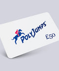 Metallic White PolyJumps Gift Card for £50.00