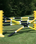 2 pairs of Yellow 8 Cups with 6 Pro Poles coloured: Black, White & Yellow.