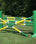 2 pairs of Green 8 Cups with 6 Pro Poles coloured: Green, White & Yellow. 