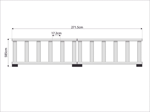 Free-Standing Ladder Filler