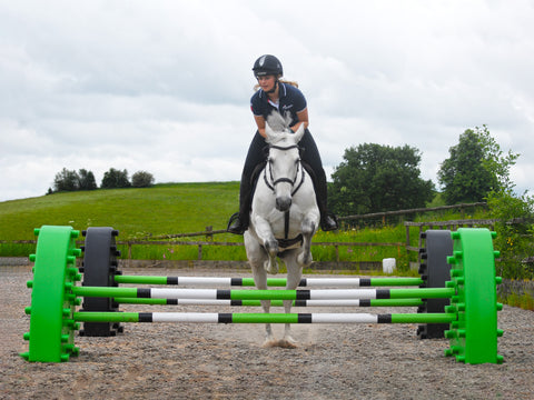 Eco Double Hedgehog Jump Set | 2 Fence