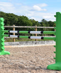 Pair of 8 Cups in Eco Green with 2 9 Band Practice Poles. 